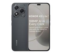 HONOR 400 Lite Unlocked 5G Android AI Smartphone, AI Camera Button,108MP Camera,8GB+256GB Storage,Water Resistance,Velvet Black, 6 Months Extended Wa