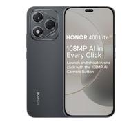 HONOR 400 Lite Unlocked 5G Android AI Smartphone, AI Camera Button,108MP Camera,8GB+256GB Storage,Water Resistance,Velvet Black, 6 Months Extended Warranty (UK Version)