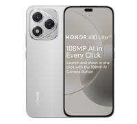 HONOR 400 Lite Unlocked 5G Android AI Smartphone, AI Camera Button,108MP Camera,8GB+256GB Storage,Water Resistance,Velvet Gray, 6 Months Extended War