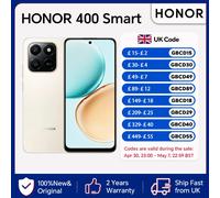 HONOR 400 Smart 4G,EU Version,108MP Main Camera,6500mAh Battery, 5-star SGS Premium Drop Protection, Instant AI Button,IP54 Velvet Black
