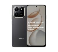 HONOR 400 Smart 4G Mobile Phone Unlocked, 6.77-Inch 120Hz Enhancement Display,6350mAh All Day Battery,108MP Ultra-clear Camera,AI Button,6GB+128GB,5-star Drop Resistance,Dual SIM, Android 15,Black