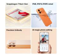 HONOR 600 Global Version 5G Smartphone Snapdragon 7 Gen 4 200MP Cameras 6.57'' AMOLED Display 7000mAh 80W SuperCharge Android 16 12GB 512GB Black
