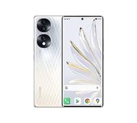 HONOR 70 Mobile Phone 5G SIM Free Unlocked 8+128GB Smartphone with 54 MP Triple Rear Camera, 120Hz 6.67 Inch OLED Curved Screen, Android 12, 4800mAh (2 Year Warranty)