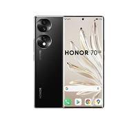 HONOR 70 Smartphone, Mobile Phone 5G, SIM Free Unlocked, 8+256GB, 54 MP Triple Rear Camera, 120Hz 6.67 Inch OLED Curved Screen, Android 12, 4800mAh Midnight Black