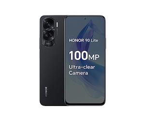 HONOR 90 Lite Smartphone 5G with 100MP Triple Camera, 8+256GB, 6,7” 90Hz Display, 4500mAh, Dual SIM, Android 13, Midnight Black