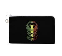 Honor and Respect Senegal Flag Cute Zero Wallet for Women Men Lightweight Coin Pouch with Zippered