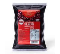 Honor Assorted Paste | Authentic Sweet Filling for Mooncakes, Pastries & Desserts | 400g-500g (Red Bean Paste 500g)