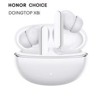 HONOR CHOICE DOINGTOP X8i Earphones Wireless Bluetooth 6.0 Headphones Active Noise Cancellation TWS Earbuds 12mm Dynamic Headset White