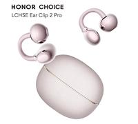 HONOR CHOICE LCHSE Ear Clip 2 Pro Earphones Wireless Bluetooth 5.4 OWS Headphones 12mm Dynamic Earbuds ENC Call Noise Reduction Rose gold