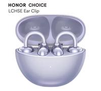 HONOR CHOICE LCHSE Ear Clip Earphones Wireless Bluetooth 5.3 ENC Call Noise Reduction 10.8mm Dynamic Earbuds Low Latency Headset Purple