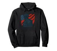 Honor Courage Country Soldier Tribute Pullover Hoodie