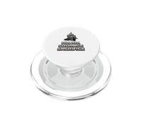 Honor Courage Sacrifice Firefighter Helmet Fireman Gift PopSockets PopGrip for MagSafe