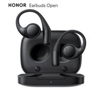 HONOR Earbuds Open Earphones Wireless Bluetooth 5.2 Headphone 3-Mic Active Noise Cancellation Earbuds Surround Subwoofer Headset Black