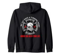 Honor God With Your Life Jm 3:13 Zip Hoodie