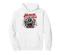 Honor In Steel Samurai Katana Warrior Pullover Hoodie