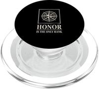 Honor is the only rank freemason compass emblem PopSockets PopGrip for MagSafe