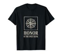 Honor is The only Rank Freemason Compass Emblem T-Shirt