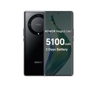 Honor Magic 5 Lite, Sim-Free and Unlocked Mobile Phones, 5G Smartphone, 6GB+128GB, 6,67” Curved AMOLED 120Hz Display, 64MP Triple Rear Camera, 5100 mAh Battery, Dual SIM, Android 12, Midnight Black