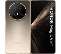 HONOR Magic V 5 5G (MBH-N49) AI Mobile Phone, Sim Free, 512GB Storage 1 6GB RAM, Dual SIM, Android 1 5 , Folding Screen Smartphone - Dawn Gold
