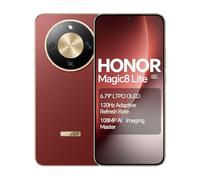 HONOR Magic8 Lite 5G Smartphone, Snapdragon 6 Gen 4, 7500mAh Battery, 108MP OIS AI Camera, 6.79" OLED 120Hz Screen, 2.5m Drop Resistant, IP68+IP69K Waterproof, NFC (Reddish Brown, 256, GB, GB, 8)