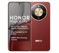 HONOR Magic8 Lite Snapdragon 6 Gen 4 8GB RAM 512GB ROM AMOLED 5G Smartphone (Red, Magic8 Lite)