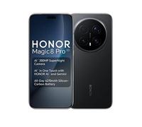 HONOR Magic8 Pro 5G Mobile Phone, 200MP AI Super Night Camera,50MP AI Selfie Camera,6270mAh All-Day Battery,12GB RAM 512GB,IP68,IP69& IP69K Water and Dust Resistance,Dual SIM,Android 16,Black