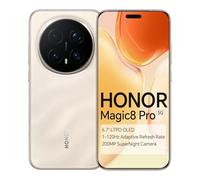 HONOR Magic8 Pro 5G Mobile Phone, Snapdragon 8 Elite Gen 5, 6270mAh Battery, 6.71" Screen, 200MP Telephoto Camera, 120Hz Refresh Rate, IP68,IP69& IP69K Water Resistance (Sunrise Gold, 512, GB, GB, 12)