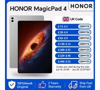 HONOR MagicPad 4, EU Version, 12.3 inches 165Hz OLED Display,2400nits,10100mAh Battery ,Snapdragon 8 Gen 5, BT6.0,4.8mm Super Slim, Android WiFi tablet 12GB+256GB Gray