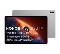 HONOR MagicPad 4 | 12.3" OLED Tablet - 165Hz, 3000×1920, Snapdragon 8 Gen 5 | 12GB RAM 256GB | WiFi 7, 10100mAh Battery | Android 16 | Ultra Thin & Lightweight | UK Version