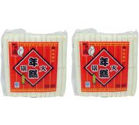 Honor Natural Rice Cake Stick 450g (Tteokbokki Topokki, Chinese, Korean) No Preservative (Pack of 2)