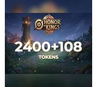 Honor of Kings - 2400 + 108 Tokens Direct Top-Up - GLOBAL