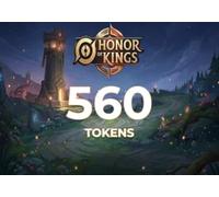 Honor of Kings - 560 Tokens Direct Top-Up - GLOBAL