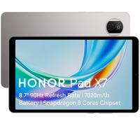 HONOR Pad X7, 8.7'' 90Hz Eye Comfort Display, 64GB Storage, 7020mAh Battery, Snapdragon 8 Cores Chipset,Slim Metal Body,AI Call Noise Cancellation,Android 15,Grey