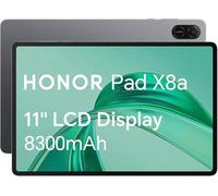 HONOR Pad X8a, 11-Inch Wi-Fi Tablet, 64GB Storage, 8300mAh Battery, Quad-speaker, Slim Metal Design, Android 14, Space Grey-New