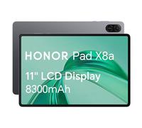 HONOR Pad X8a, 11-inch Wi-Fi Tablet, 128GB Storage, 8300mAh Battery, Four Speaker, Slim Metal Design, Android 14, Space Grey