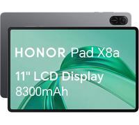 Honor Pad X8a Qualcomm Snapdragon 64 GB 27.9 cm (11") Wi-Fi 5 (802.11ac) Android 14 Grey