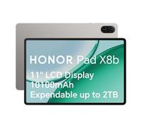 HONOR Pad X8b WiFi Tablet, 11Inch FHD 90Hz Eye Comfort Display, 4GB RAM + 128GB Storage (Expandable up to 2TB), 10100mAh Battery, Quad Speakers, 15W Fast Charging, Metal Body, Space Grey