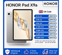 HONOR Pad X9a,EU Version,11.5-inch 120Hz 2.5K Display,8300mAh Battery,Octa-core Processor,HONOR WIFI Tablet,6GB+128GB Gray Gray