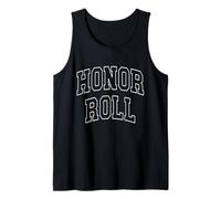 Honor ROLL Varsity College University School Campus Tank Top