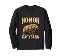Honor The Capybara Long Sleeve T-Shirt