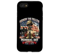 Honor The Fallen Memorial Day Patriotic Veteran Case for iPhone SE (2020) / 7/8