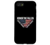 Honor the Fallen Never Forget Distressed American Flag Case for iPhone SE (2020) / 7/8
