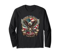 Honor The Fallen Thank The Living Eagle Memorial Day Long Sleeve T-Shirt