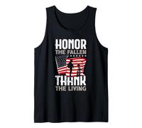 Honor The Fallen Veteran Themed Military Support Tank Top