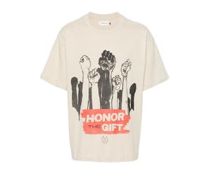 Honor The Gift Dignity cotton T-shirt - Neutrals S