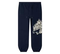 Honor The Gift flame-print cotton sweatpants - Blue XL