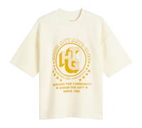Honor the Gift Men's Association Herringbone Crewneck T-Shirt White