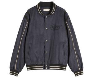 Honor the Gift Men's Oil Head Varisty Jacket Navy Small