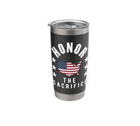 Honor The Sacrifice Memorial Day Stainless Steel Insulated Tumbler