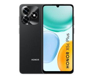 HONOR X5c Plus Unlocked Smartphone - 6.74" 90Hz Vivid Display, 64GB Storage, 5130mAh Long-Lasting Battery, 50MP Dual Camera, Octa-Core Processor, Dual SIM, Android 15, Black (UK Warranty)